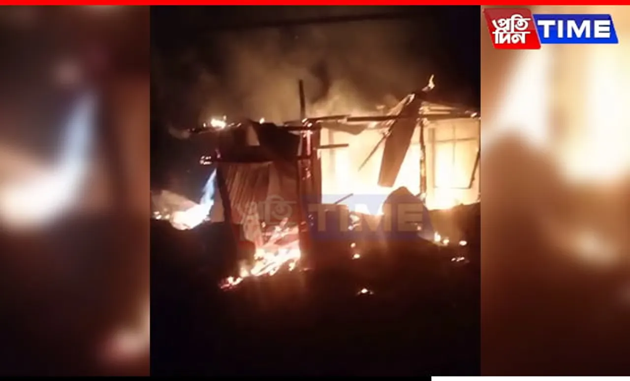 Assam: Elderly Couple Charred To Death In Bongaigaon Market Fire